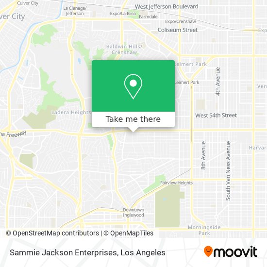 Sammie Jackson Enterprises map