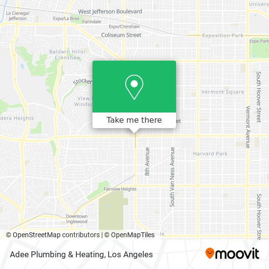 Mapa de Adee Plumbing & Heating