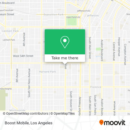 Boost Mobile map