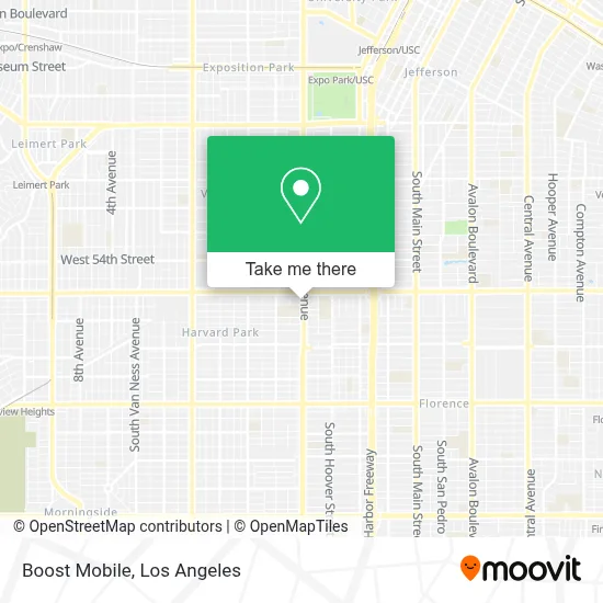 Boost Mobile map