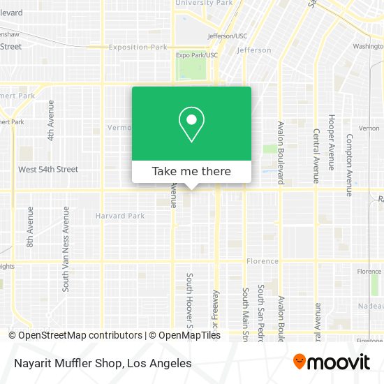 Mapa de Nayarit Muffler Shop