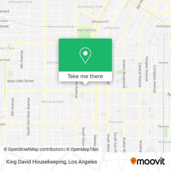 King David Housekeeping map
