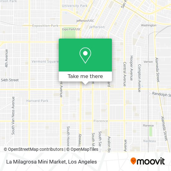 La Milagrosa Mini Market map