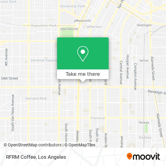 RFRM Coffee map