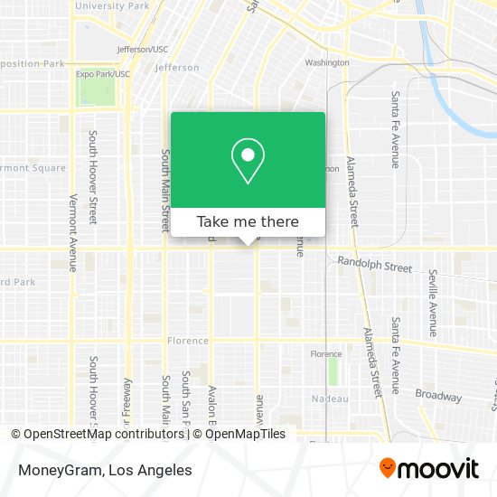 MoneyGram map