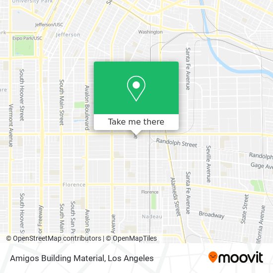 Amigos Building Material map