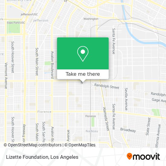 Lizette Foundation map