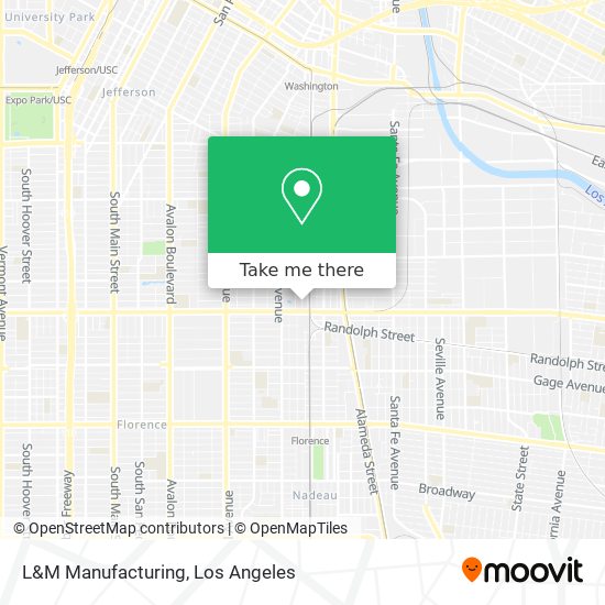 L&M Manufacturing map