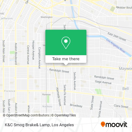 K&C Smog Brake& Lamp map