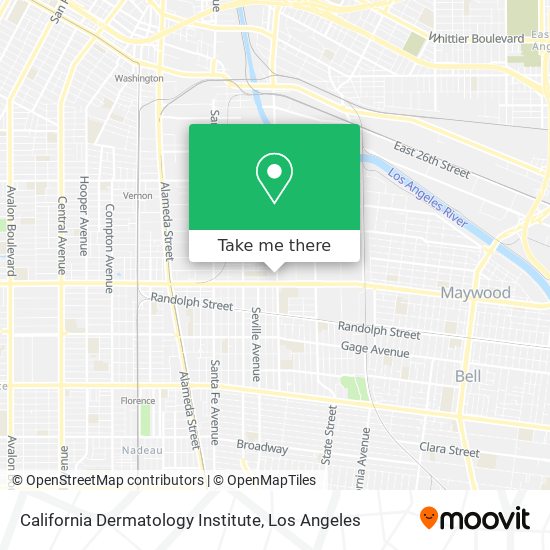 California Dermatology Institute map