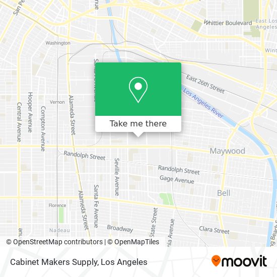 Mapa de Cabinet Makers Supply