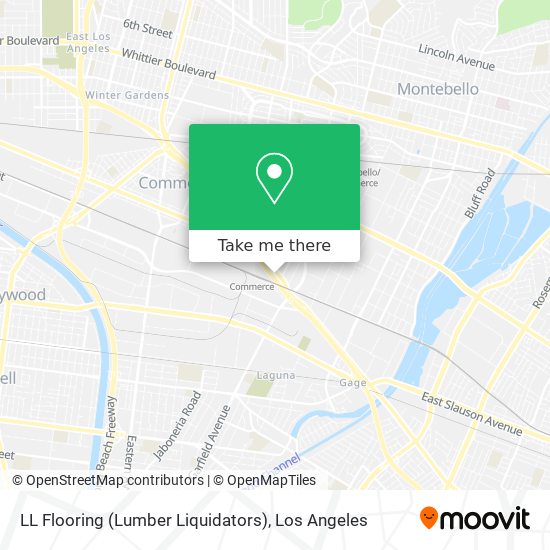 Mapa de LL Flooring (Lumber Liquidators)