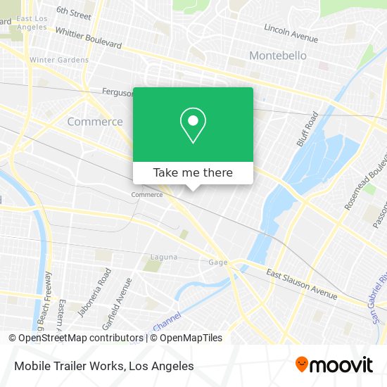 Mapa de Mobile Trailer Works