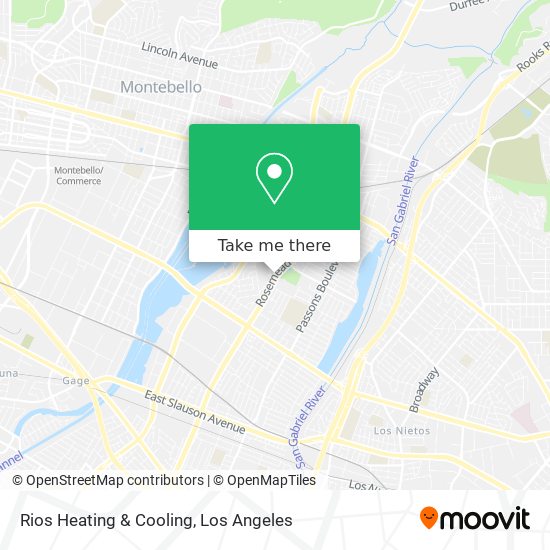 Mapa de Rios Heating & Cooling