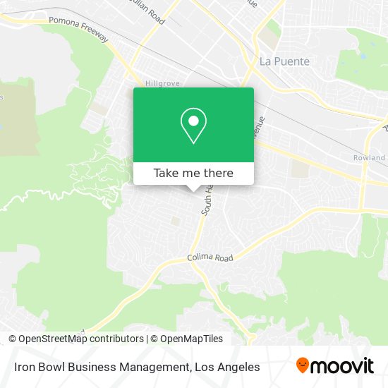 Iron Bowl Business Management map