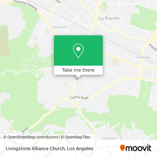 Livingstone Alliance Church map
