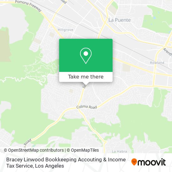 Bracey Linwood Bookkeeping Accouting & Income Tax Service map