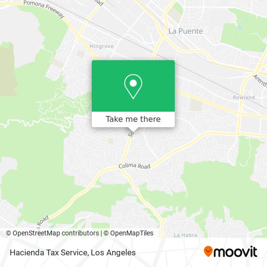 Mapa de Hacienda Tax Service