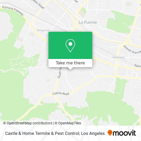 Castle & Home Termite & Pest Control map