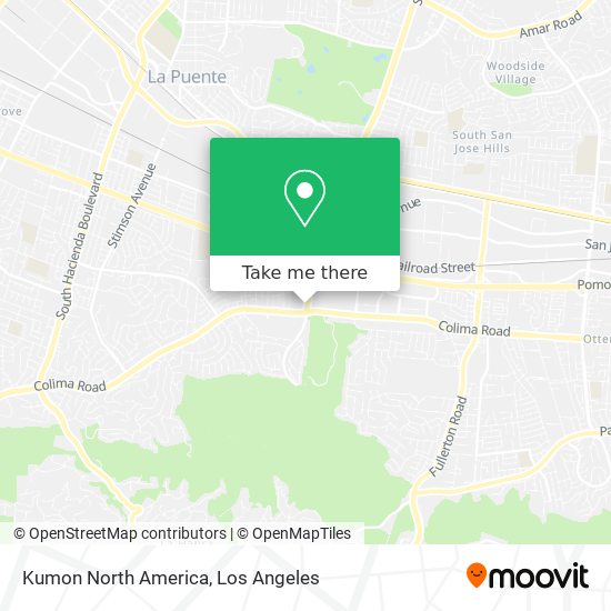 Kumon North America map