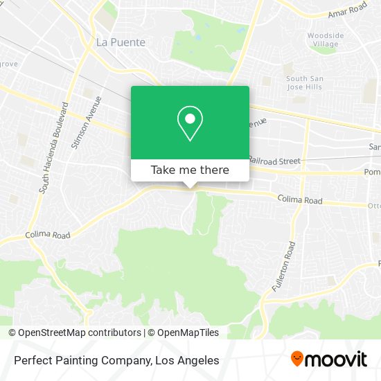 Perfect Painting Company map