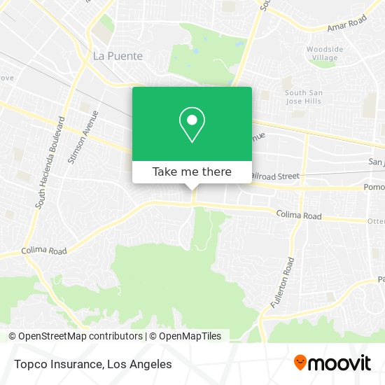 Topco Insurance map