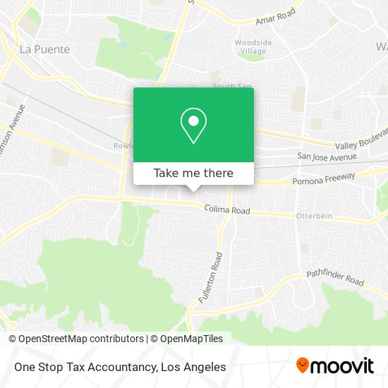Mapa de One Stop Tax Accountancy