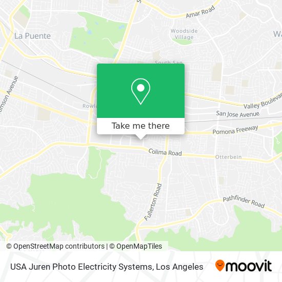 Mapa de USA Juren Photo Electricity Systems
