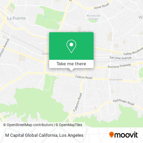 Mapa de M Capital Global California