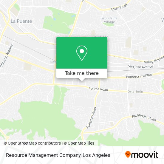 Resource Management Company map
