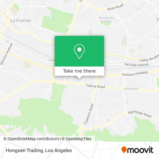 Hongsen Trading map