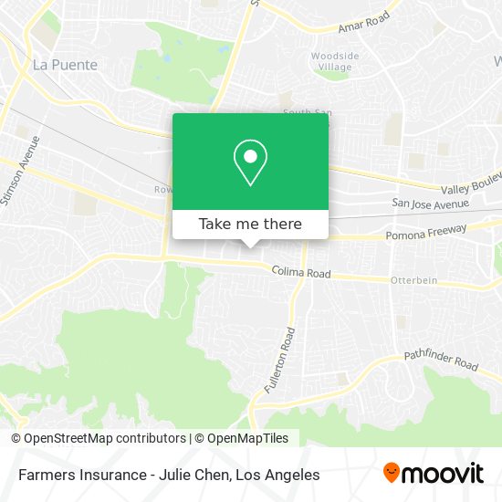 Mapa de Farmers Insurance - Julie Chen