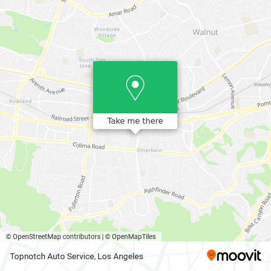 Mapa de Topnotch Auto Service