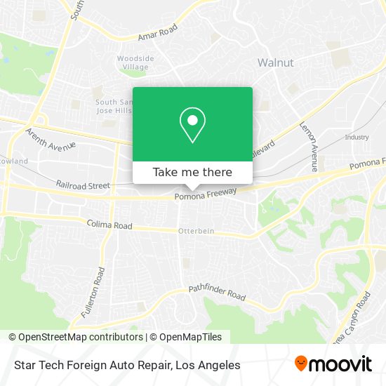 Mapa de Star Tech Foreign Auto Repair