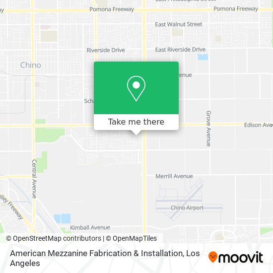 Mapa de American Mezzanine Fabrication & Installation