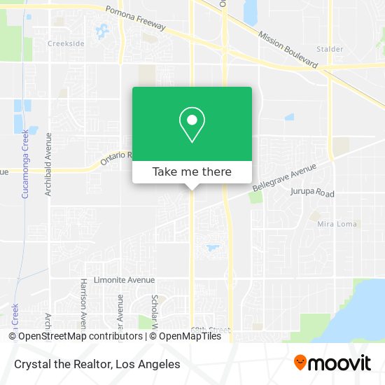 Crystal the Realtor map