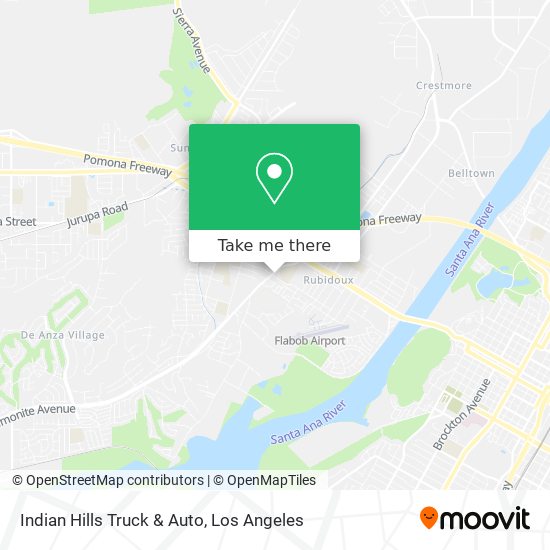 Indian Hills Truck & Auto map