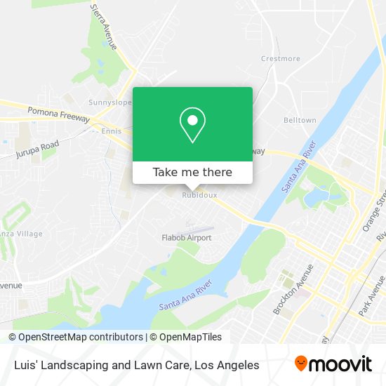 Luis' Landscaping and Lawn Care map