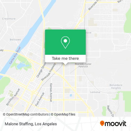 Malone Staffing map