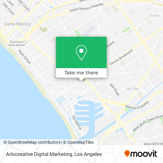 Arlocreative Digital Marketing map