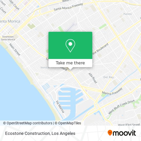 Ecostone Construction map