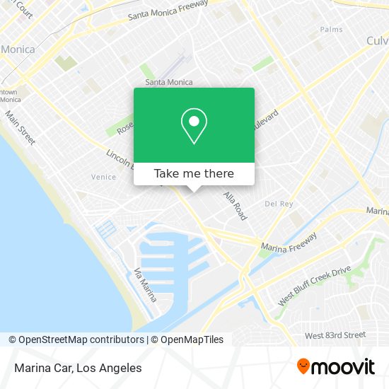 Marina Car map