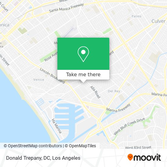 Mapa de Donald Trepany, DC