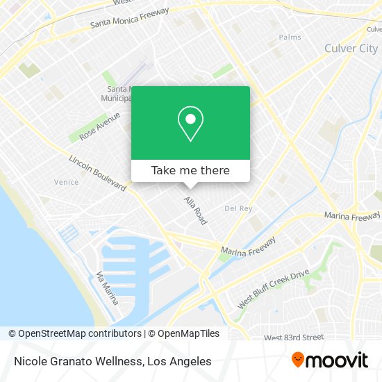 Nicole Granato Wellness map