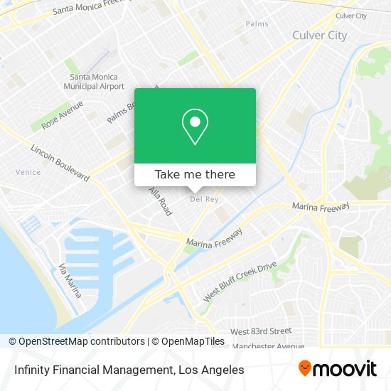 Mapa de Infinity Financial Management