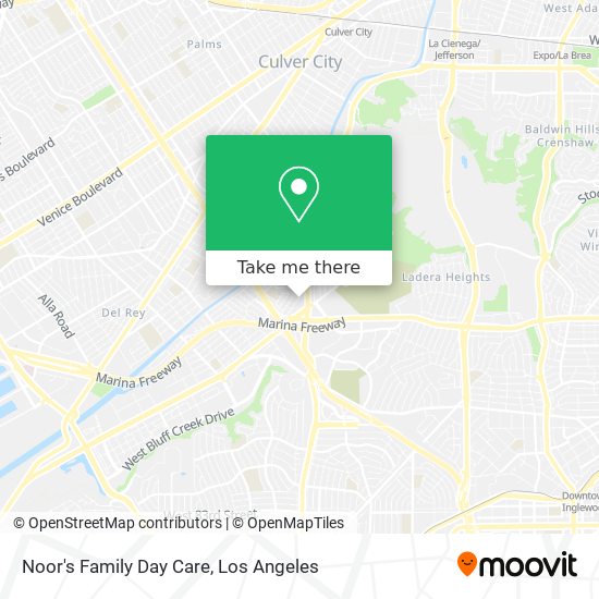 Noor's Family Day Care map