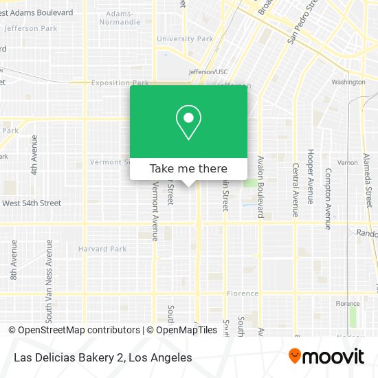 Las Delicias Bakery 2 map