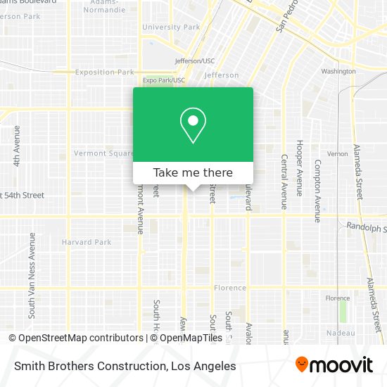 Smith Brothers Construction map
