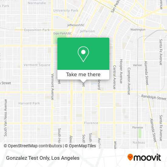 Mapa de Gonzalez Test Only