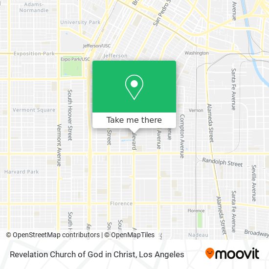 Mapa de Revelation Church of God in Christ